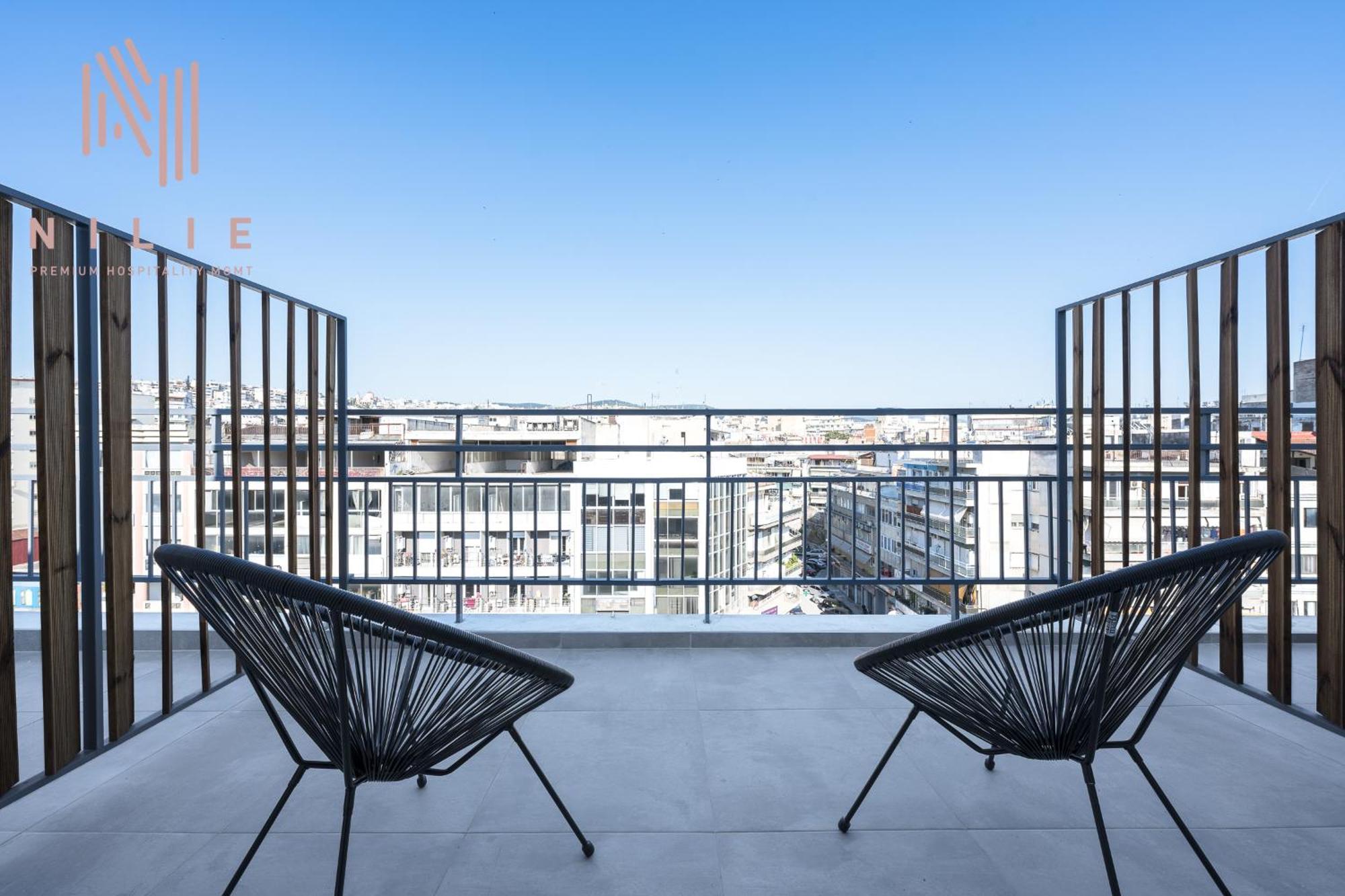 塞萨洛尼基V1 Penthouse, Nilie Hospitality Mgmt公寓 外观 照片