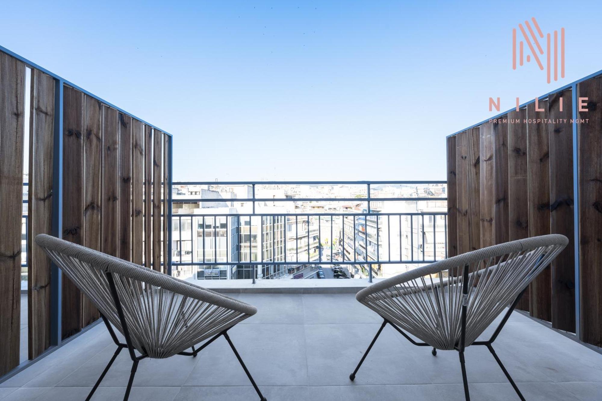 塞萨洛尼基V1 Penthouse, Nilie Hospitality Mgmt公寓 外观 照片