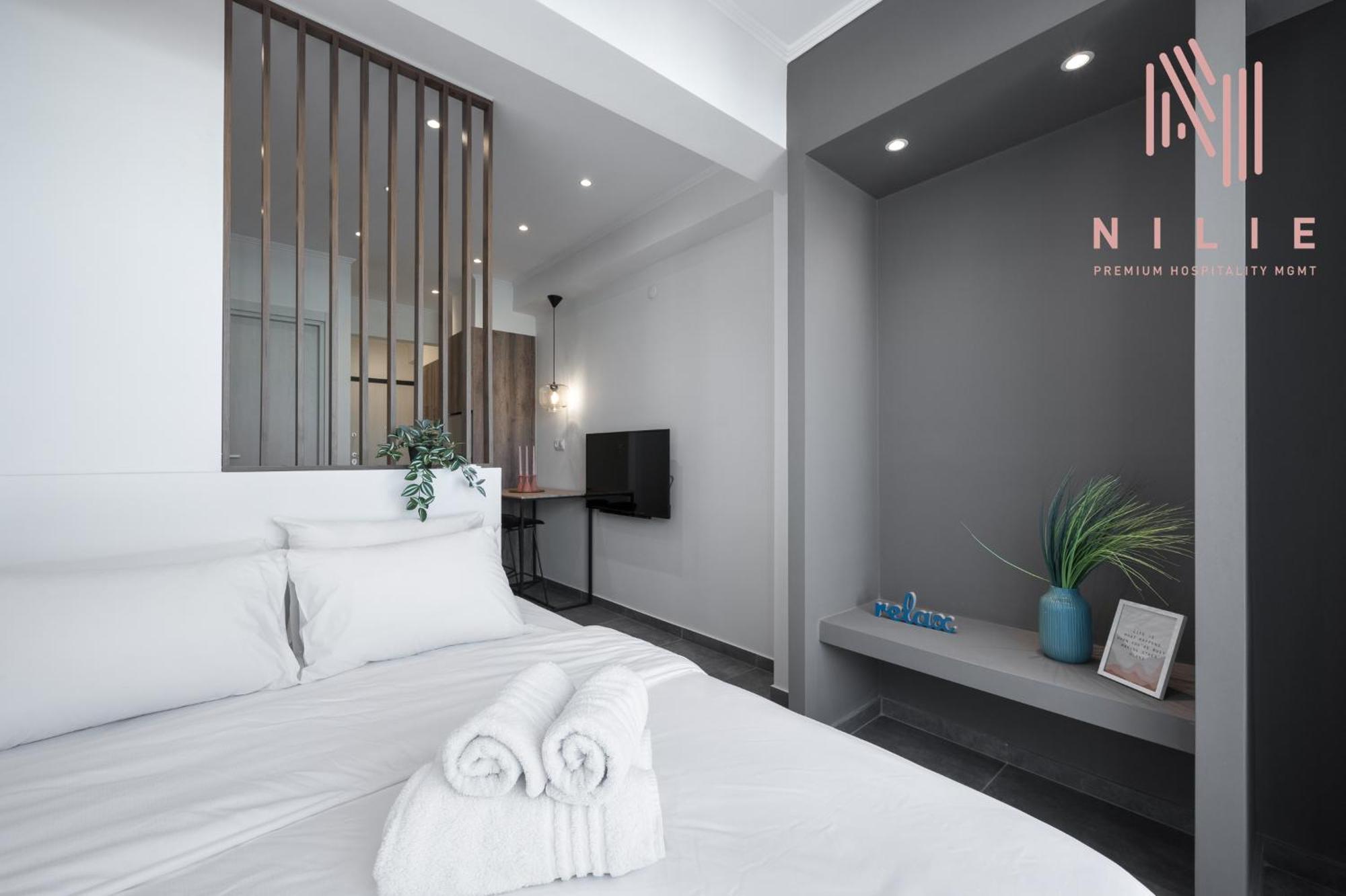 塞萨洛尼基V1 Penthouse, Nilie Hospitality Mgmt公寓 外观 照片