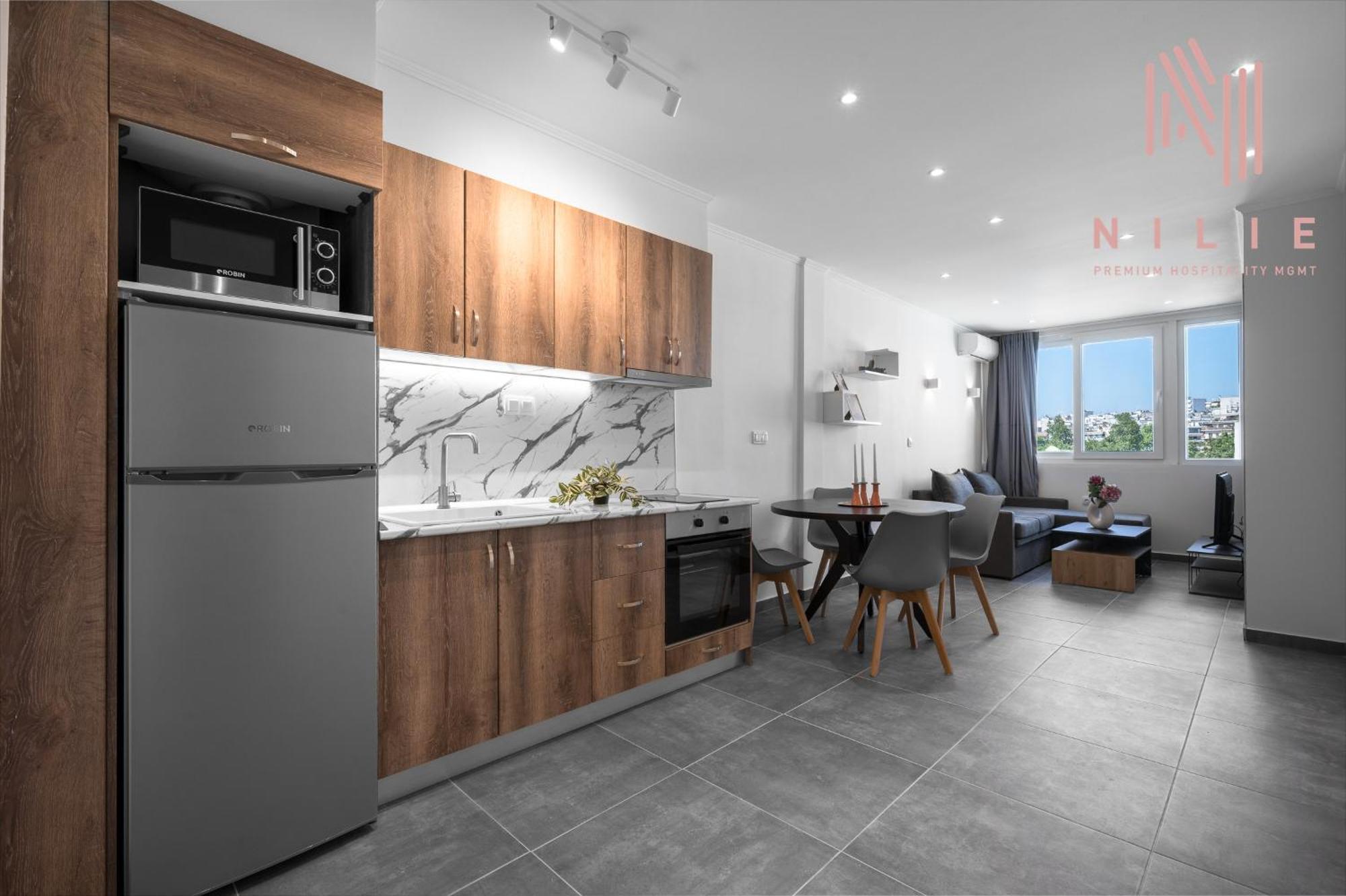 塞萨洛尼基V1 Penthouse, Nilie Hospitality Mgmt公寓 外观 照片