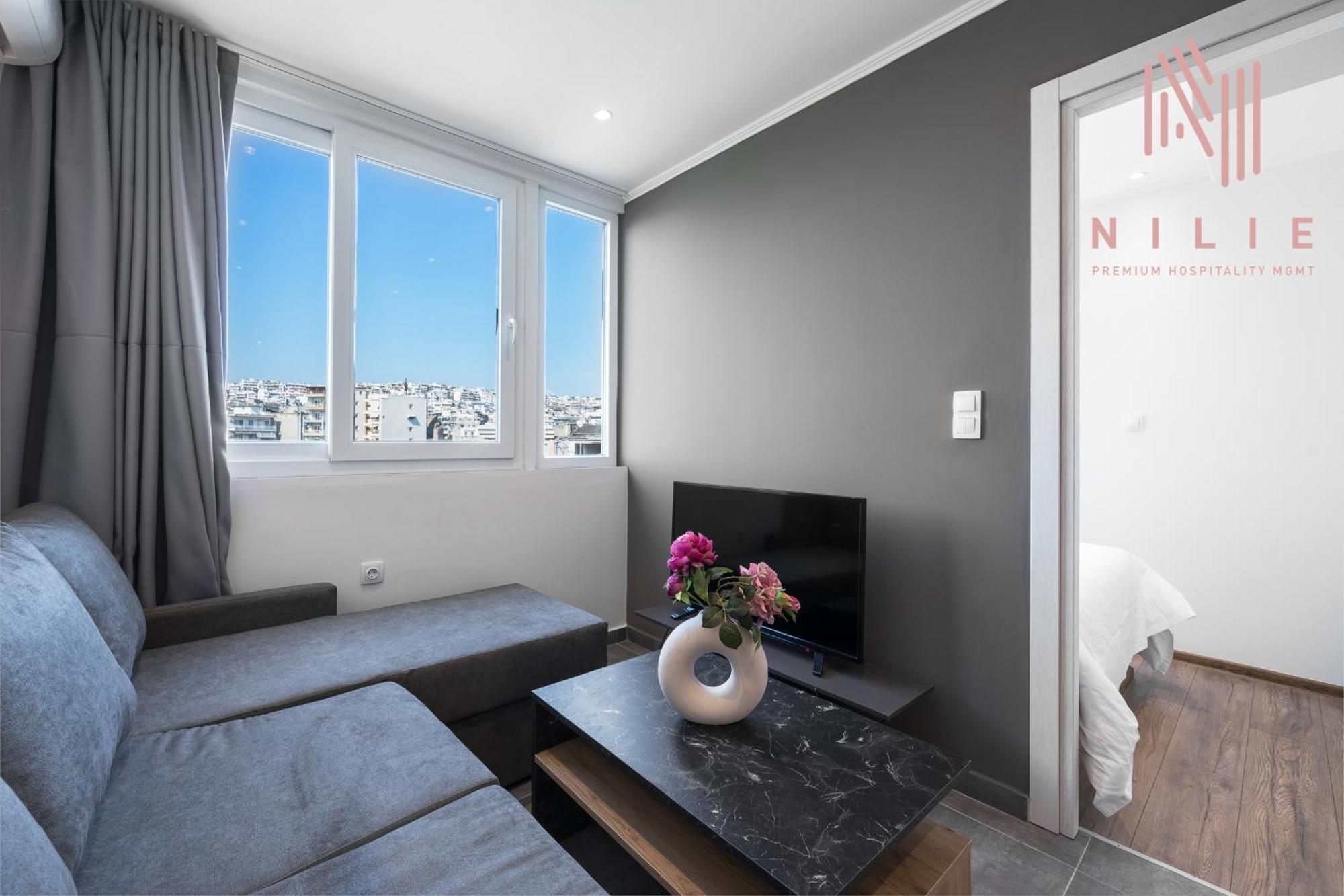 塞萨洛尼基V1 Penthouse, Nilie Hospitality Mgmt公寓 外观 照片